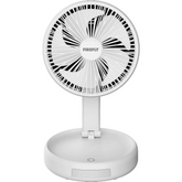 Firefly FEL659 Rechargeable Foldable Mini Stand Fan with Night Lamp